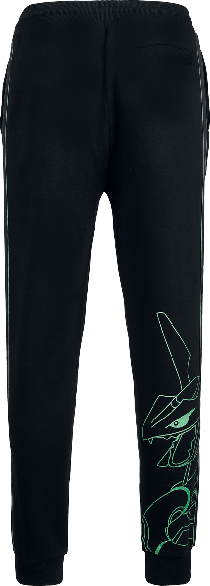 Bas de survêtement Gaming de Pokémon - Rayquaza - S à XXL - pour Homme - noir - Pokémon - View 2