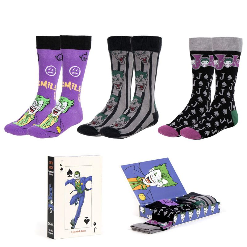 Chaussettes  de Batman - Batman - Joker - one size - pour Unisexe - multicolore - Batman