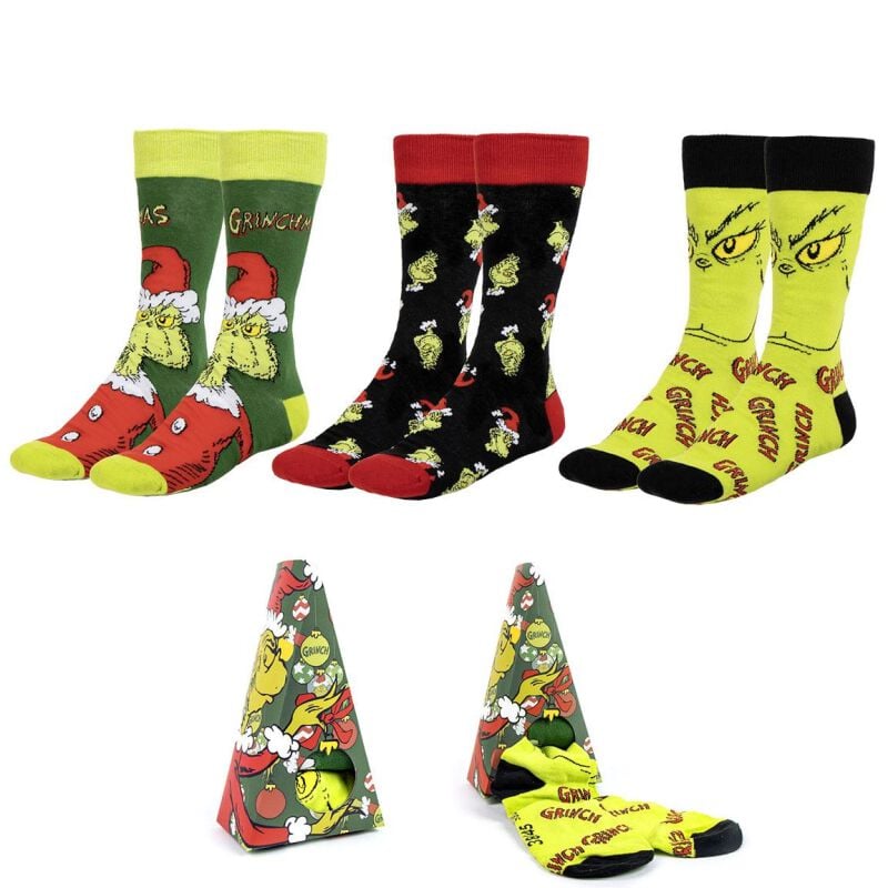 Chaussettes  de Le Grinch - The Grinch - Grinchmas - one size - pour Unisexe - multicolore - Le Grinch