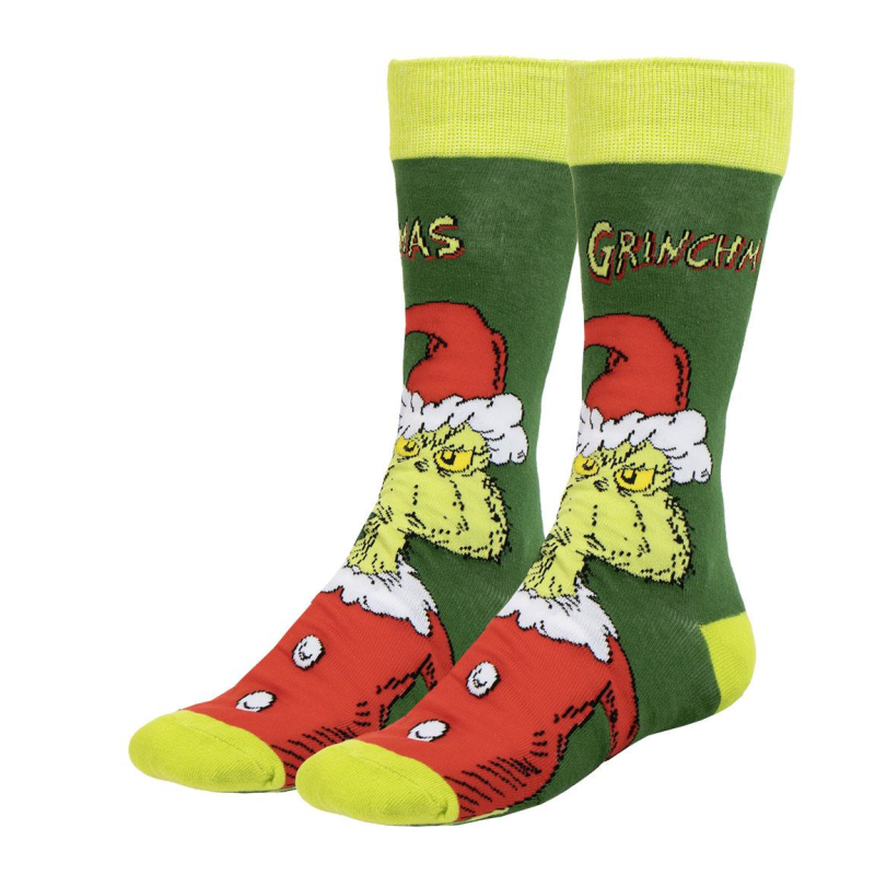 Chaussettes  de Le Grinch - The Grinch - Grinchmas - one size - pour Unisexe - multicolore - Le Grinch - View 2
