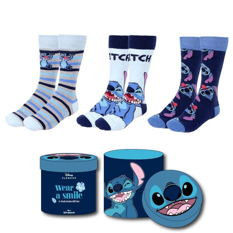 Chaussettes Disney de Lilo & Stitch - Stitch - one size - pour Unisexe - multicolore - Lilo & Stitch