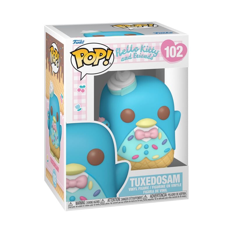 Hello Kitty - Hello Kitty et ses Amis - Tuxedosam (glace) - Funko Pop! n°102 - Funko Pop! - Funko Shop Europe - Hello Kitty