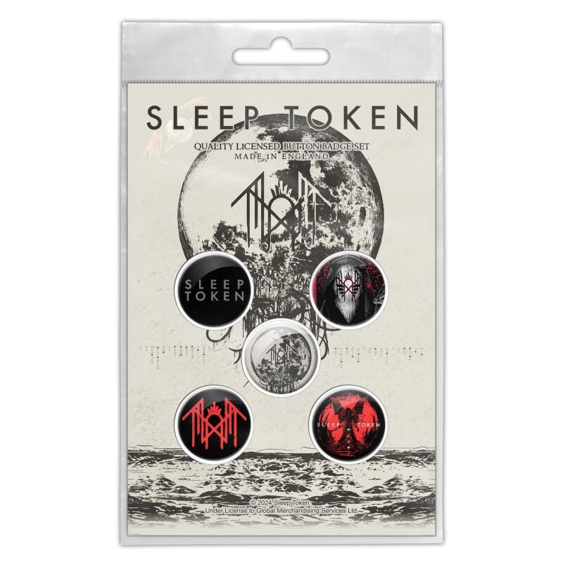 Badge  de Sleep Token - Take Me Back To Eden - pour Indifférent - multicolore - Sleep Token