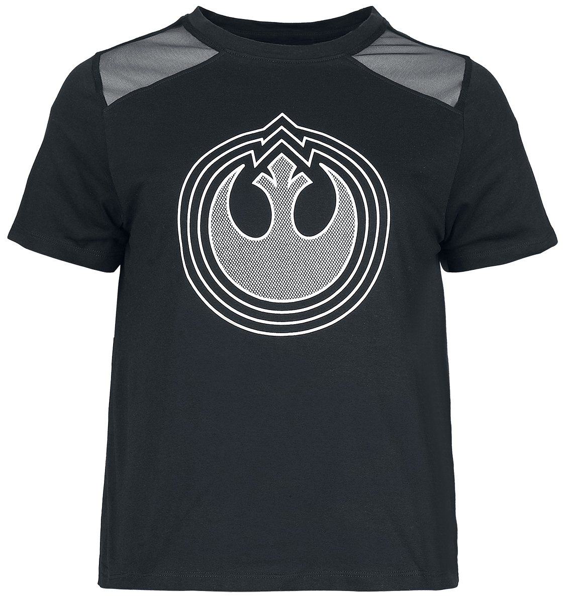 T-Shirt Manches courtes Disney de Star Wars - Logo Rebel - S à XXL - pour Femme - noir - Star Wars - View 2