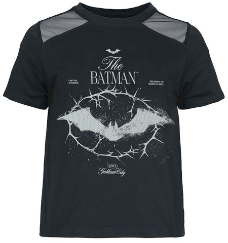 T-Shirt Manches courtes  de Batman - The Batman - Thorns - S à XXL - pour Femme - noir - Batman