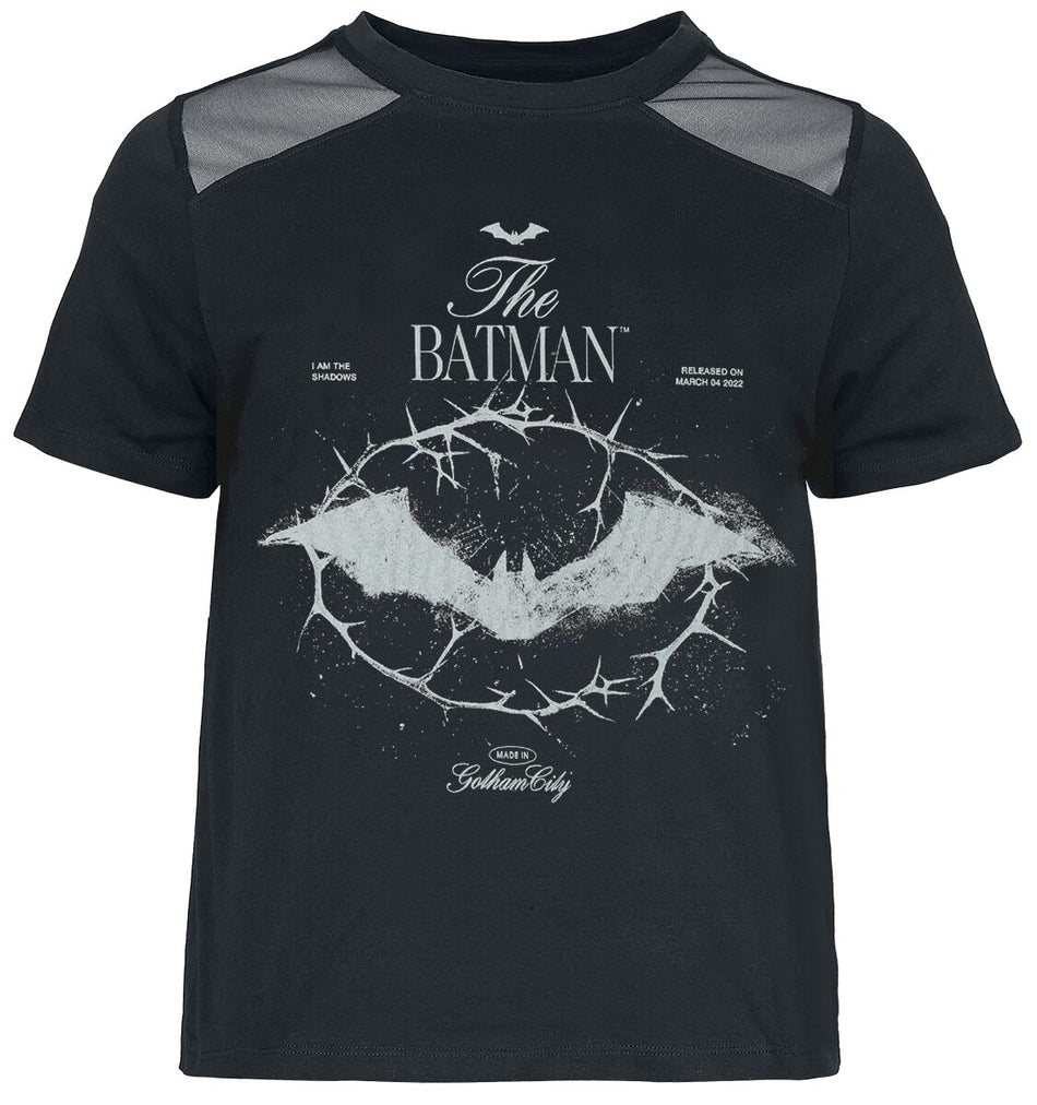 T-Shirt Manches courtes  de Batman - The Batman - Thorns - S à XXL - pour Femme - noir - Batman