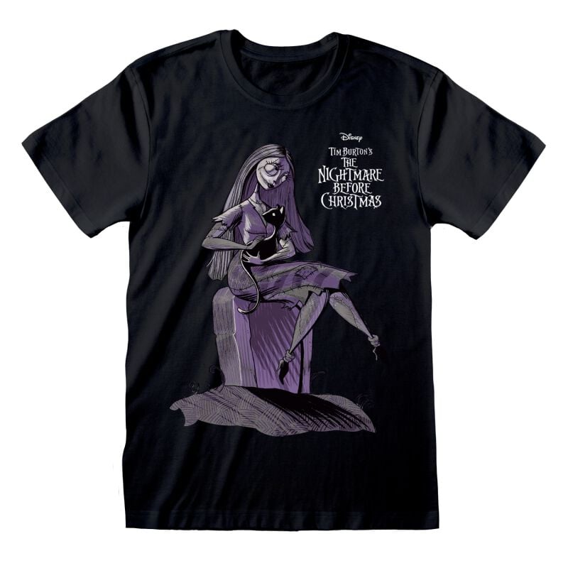 T-Shirt Manches courtes Disney de L'Étrange Noël De Monsieur Jack - Sallycat - S à XXL - pour Unisexe - noir - L'Étrange Noël De Monsieur Jack