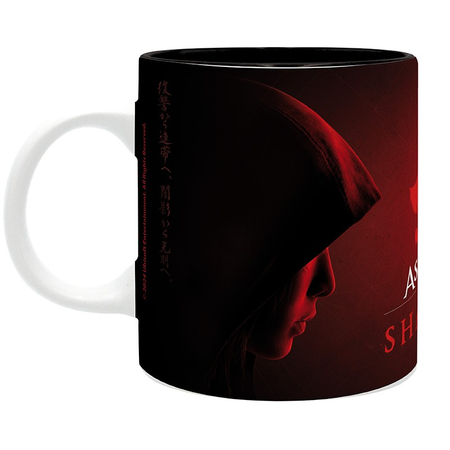 Mug Gaming de Assassin's Creed - Shadows - Yasuke & Naoe - pour Unisexe - noir/rouge - Assassin's Creed - View 2