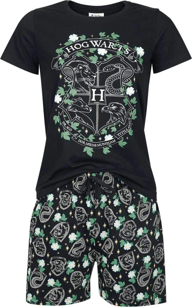 Pyjama  de Harry Potter - Poudlard - S à XXL - pour Femme - noir - Harry Potter