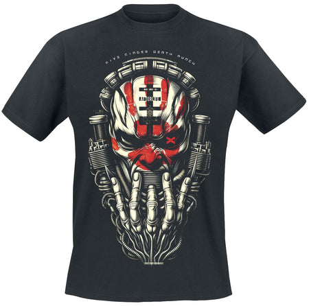 T-Shirt Manches courtes  de Five Finger Death Punch - Psychonaut - S à 4XL - pour Homme - noir - Five Finger Death Punch