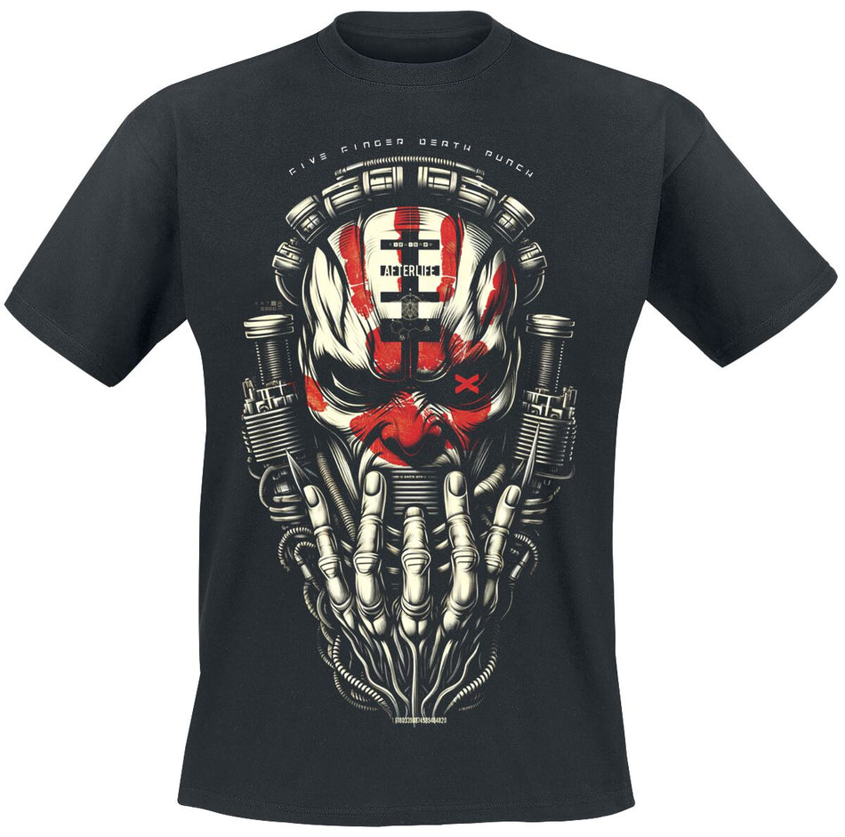 T-Shirt Manches courtes  de Five Finger Death Punch - Psychonaut - S à 4XL - pour Homme - noir - Five Finger Death Punch