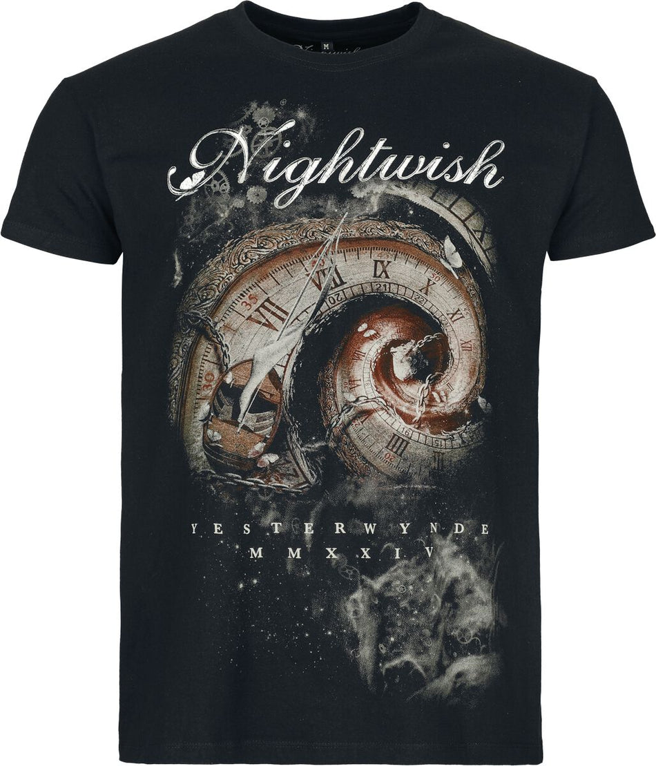 T-Shirt Manches courtes  de Nightwish - Yesterwynde Space - S à 4XL - pour Homme - noir - Nightwish