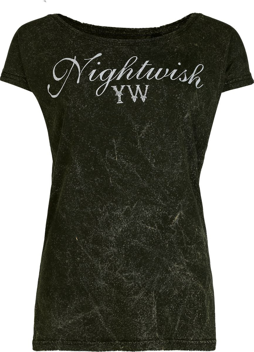 T-Shirt Manches courtes  de Nightwish - Yesterwynde Boat - S à 4XL - pour Femme - olive - Nightwish