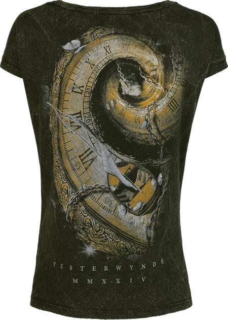 T-Shirt Manches courtes  de Nightwish - Yesterwynde Boat - S à 4XL - pour Femme - olive - Nightwish - View 2