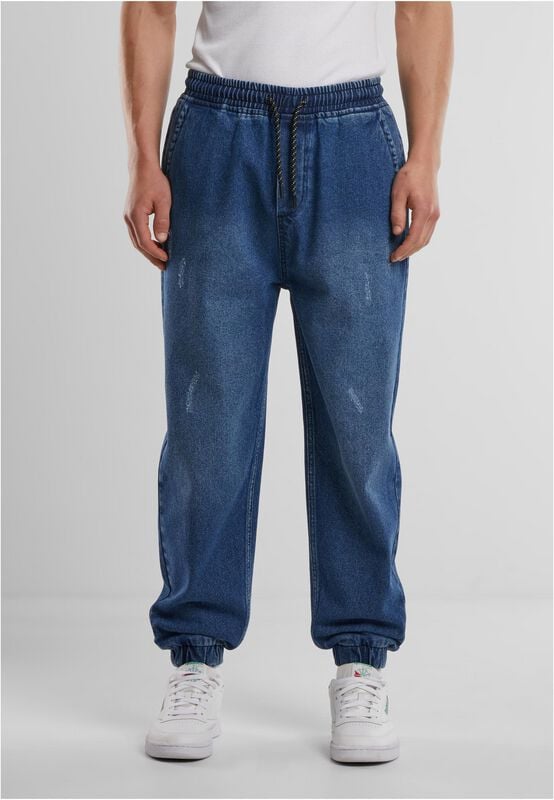 Jean  de Urban Classics - Jean Denim - S à XL - pour Homme - bleu - Urban Classics