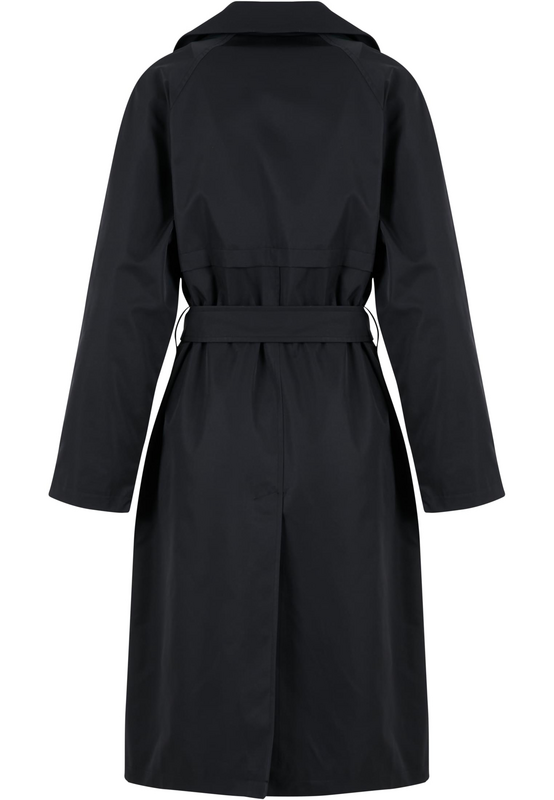 Trench-coat  de Urban Classics - Manteau Trench - XS à S - pour Femme - noir - Urban Classics - View 2