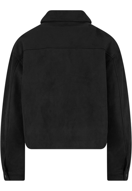 Veste mi-saison  de Urban Classics - Veste Soft Touch Femme - S à L - pour Femme - noir - Urban Classics - View 2