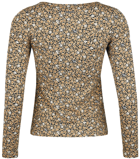 T-shirt manches longues Rockabilly de Vive Maria - Golden Flower Shirt - XS à XXL - pour Femme - multicolore - Vive Maria - View 2