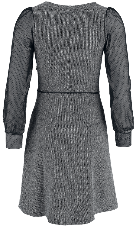 Robe courte Rockabilly de Vive Maria - Cottage Girl Dress - XS à XL - pour Femme - noir/gris - Vive Maria - View 2