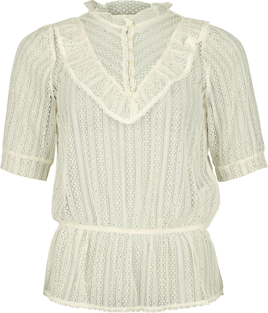 Chemisier Rockabilly de Vive Maria - For Colette Blouse - XS à XL - pour Femme - crème - Vive Maria