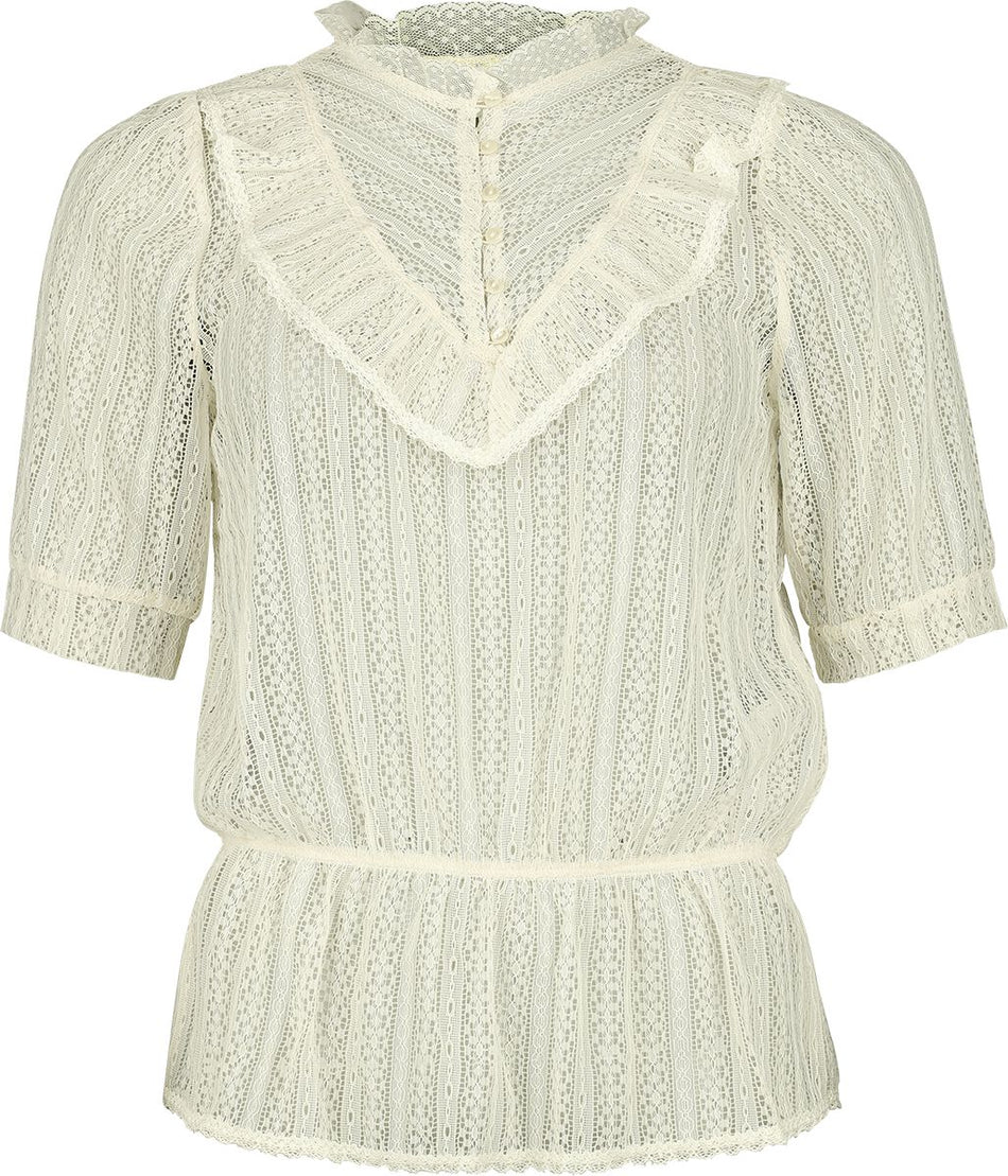 Chemisier Rockabilly de Vive Maria - For Colette Blouse - XS à XL - pour Femme - crème - Vive Maria
