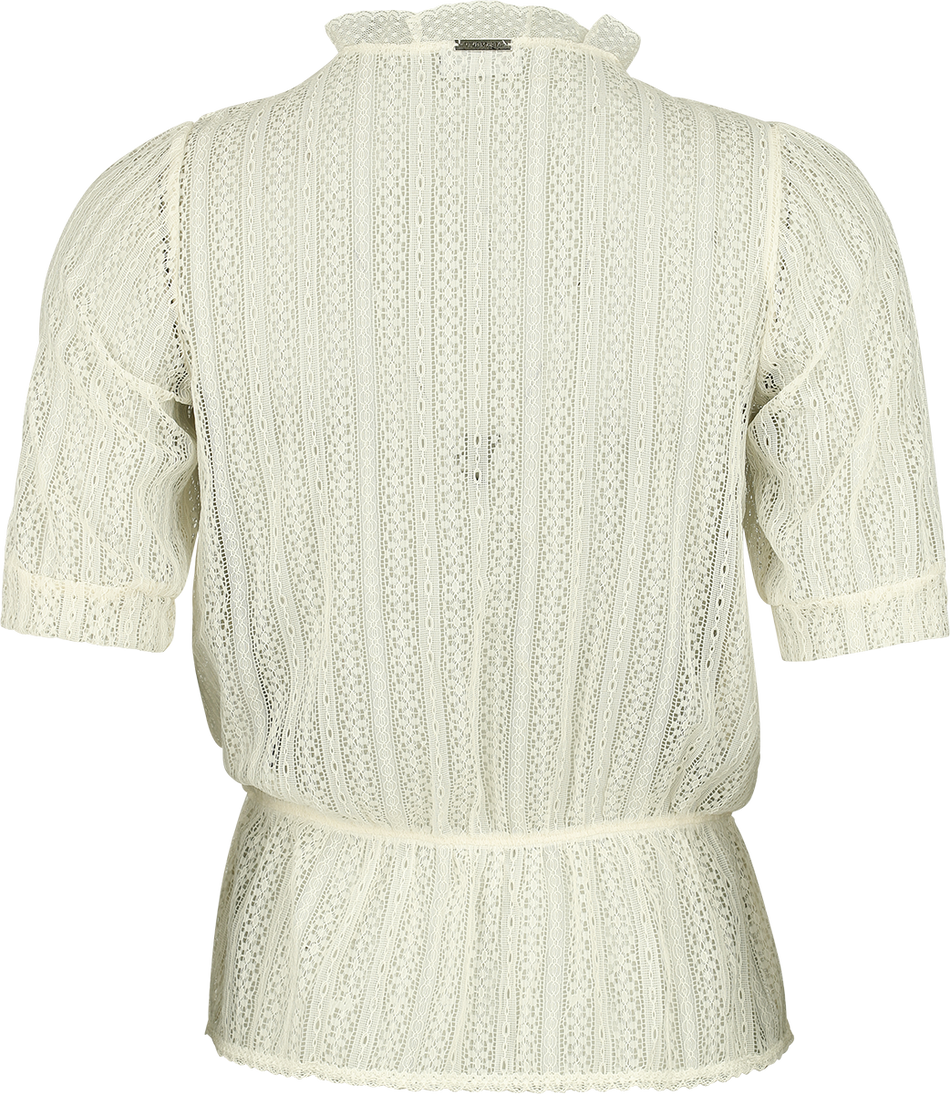 Chemisier Rockabilly de Vive Maria - For Colette Blouse - XS à XL - pour Femme - crème - Vive Maria - View 2