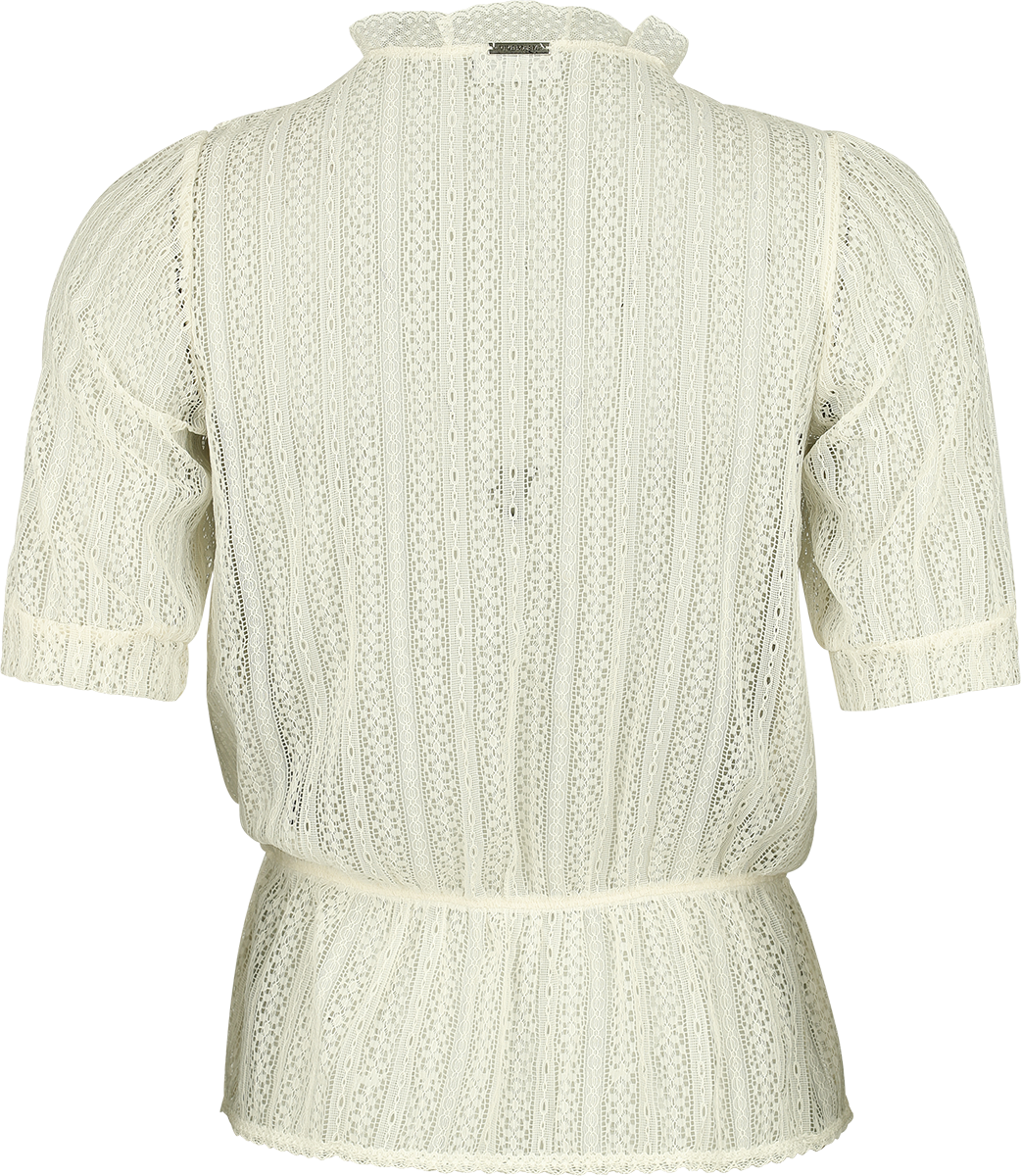Chemisier Rockabilly de Vive Maria - For Colette Blouse - XS à XL - pour Femme - crème - Vive Maria - View 2