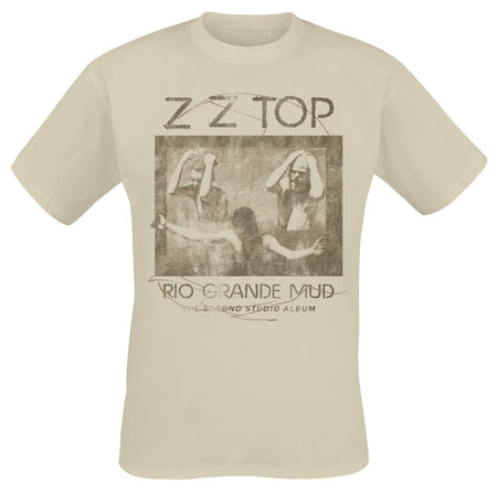 T-Shirt Manches courtes  de ZZ Top - Rio grande mud - S à XXL - pour Homme - sable - ZZ Top
