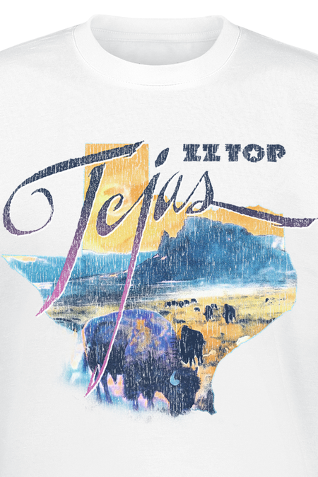 T-Shirt Manches courtes  de ZZ Top - Tejas - S à L - pour Homme - blanc - ZZ Top - View 2