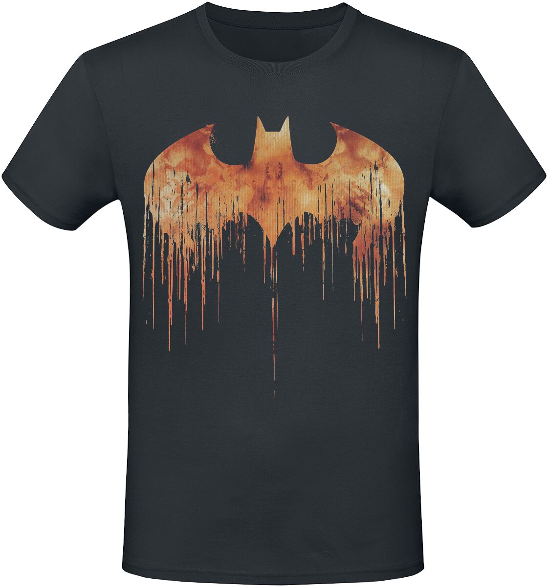 T-Shirt Manches courtes  de Batman - Batman - Logo - M à 3XL - pour Homme - noir - Batman