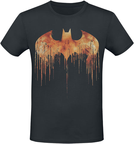 T-Shirt Manches courtes  de Batman - Batman - Logo - M à 3XL - pour Homme - noir - Batman