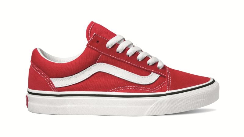 Baskets  de Vans - UA Old Skool - EU37 - pour Femme - rouge - Vans