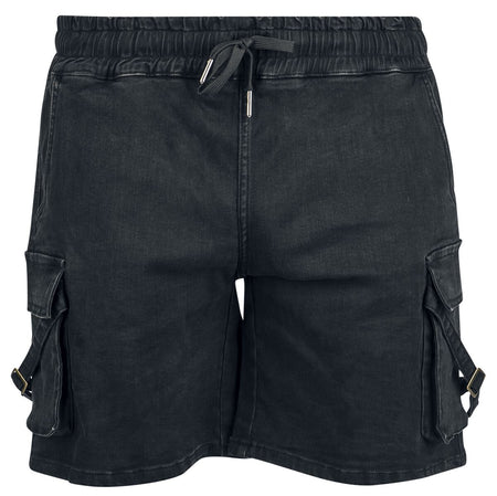 Short  de RED by EMP - Short en jean confortable - S à XXL - pour Homme - noir - RED by EMP