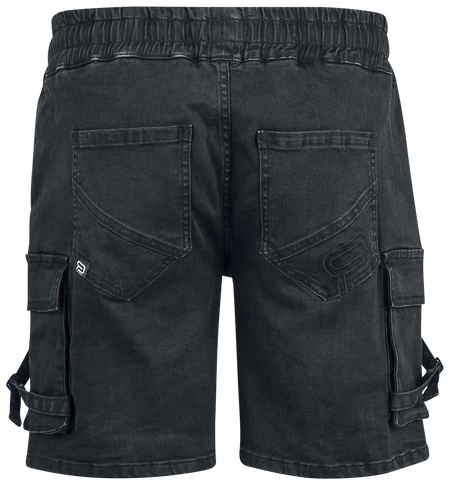 Short  de RED by EMP - Short en jean confortable - S à XXL - pour Homme - noir - RED by EMP - View 2