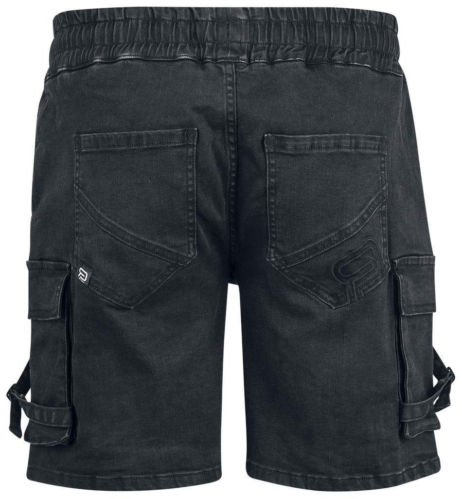 Short  de RED by EMP - Short en jean confortable - S à XXL - pour Homme - noir - RED by EMP - View 2