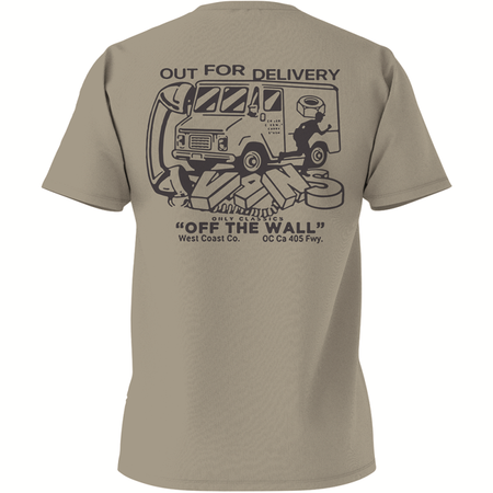 T-Shirt Manches courtes  de Vans - Sweat À Capuche New Stax - S à XXL - pour Homme - gris - Vans - View 2