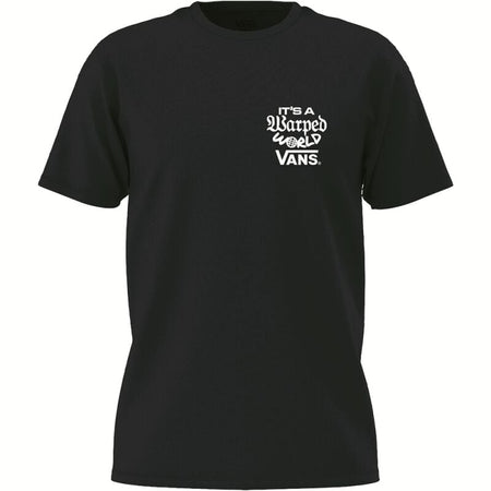 T-Shirt Manches courtes  de Vans - Warped World - S à M - pour Homme - noir - Vans