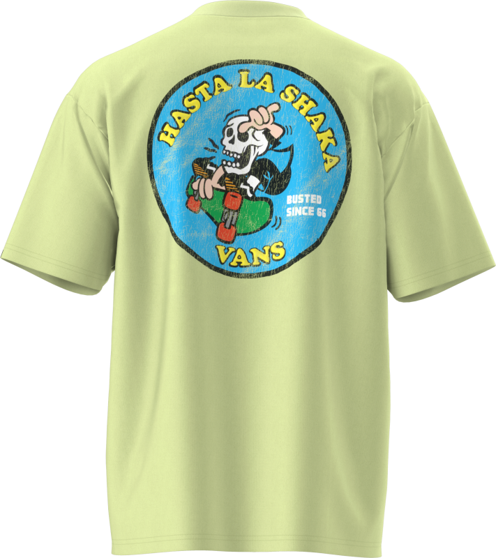 T-Shirt Manches courtes  de Vans - Skull La Shaka - L - pour Homme - vert - Vans - View 2