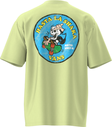 T-Shirt Manches courtes  de Vans - Skull La Shaka - L - pour Homme - vert - Vans - View 2