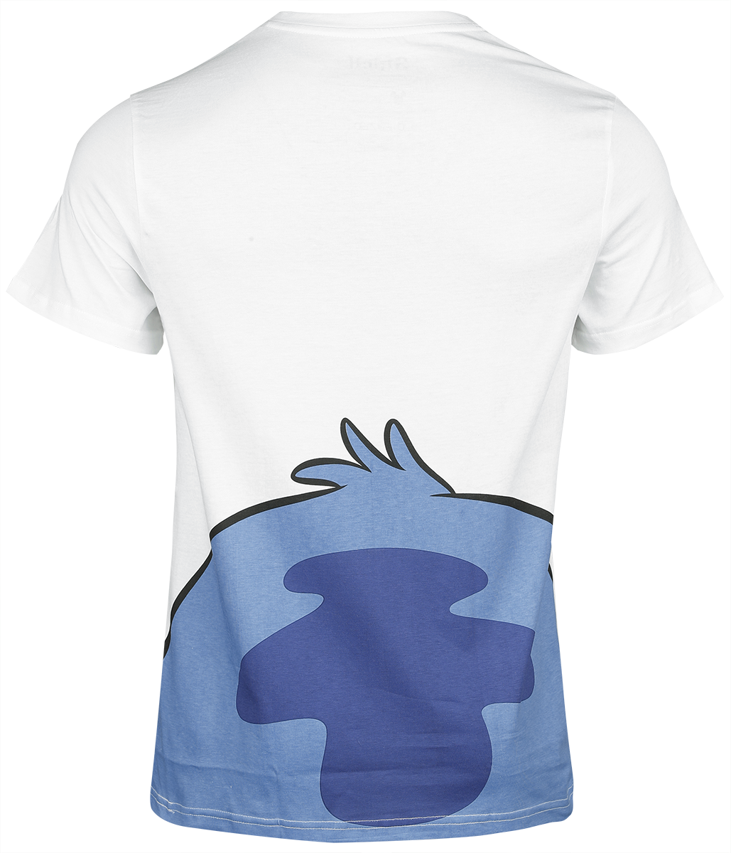 T-Shirt Manches courtes Disney de Lilo & Stitch - Stitch - S à XXL - pour Femme - blanc - Lilo & Stitch - View 2