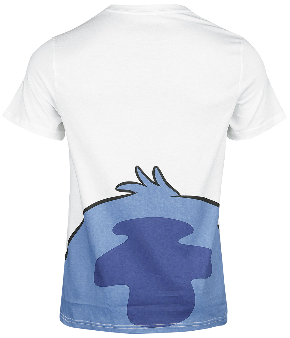 T-Shirt Manches courtes Disney de Lilo & Stitch - Stitch - S à XXL - pour Femme - blanc - Lilo & Stitch - View 2