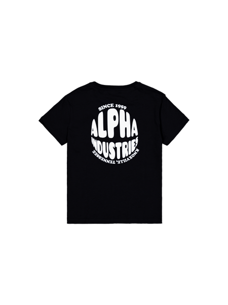 T-Shirt Manches courtes  de Alpha Industries - T-Shirt Logo BP - S à XXL - pour Homme - noir - alpha industries - View 2