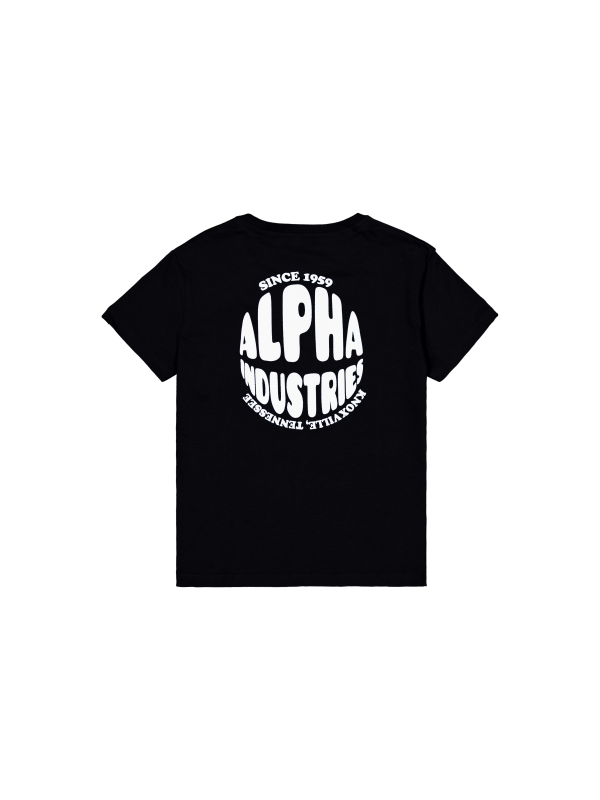 T-Shirt Manches courtes  de Alpha Industries - T-Shirt Logo BP - S à XXL - pour Homme - noir - alpha industries - View 2