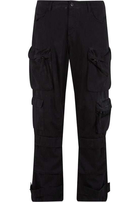 Pantalon Cargo  de Urban Classics - Pantalon Cargo Multi-Poches - 28 à 34 - pour Homme - noir - Urban Classics