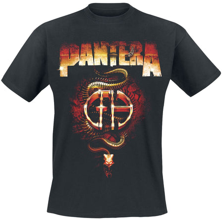 T-Shirt Manches courtes  de Pantera - CFH Steel Snake - M à 3XL - pour Homme - noir - Pantera
