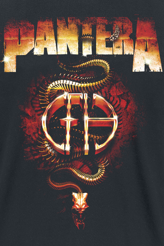 T-Shirt Manches courtes  de Pantera - CFH Steel Snake - M à 3XL - pour Homme - noir - Pantera - View 2