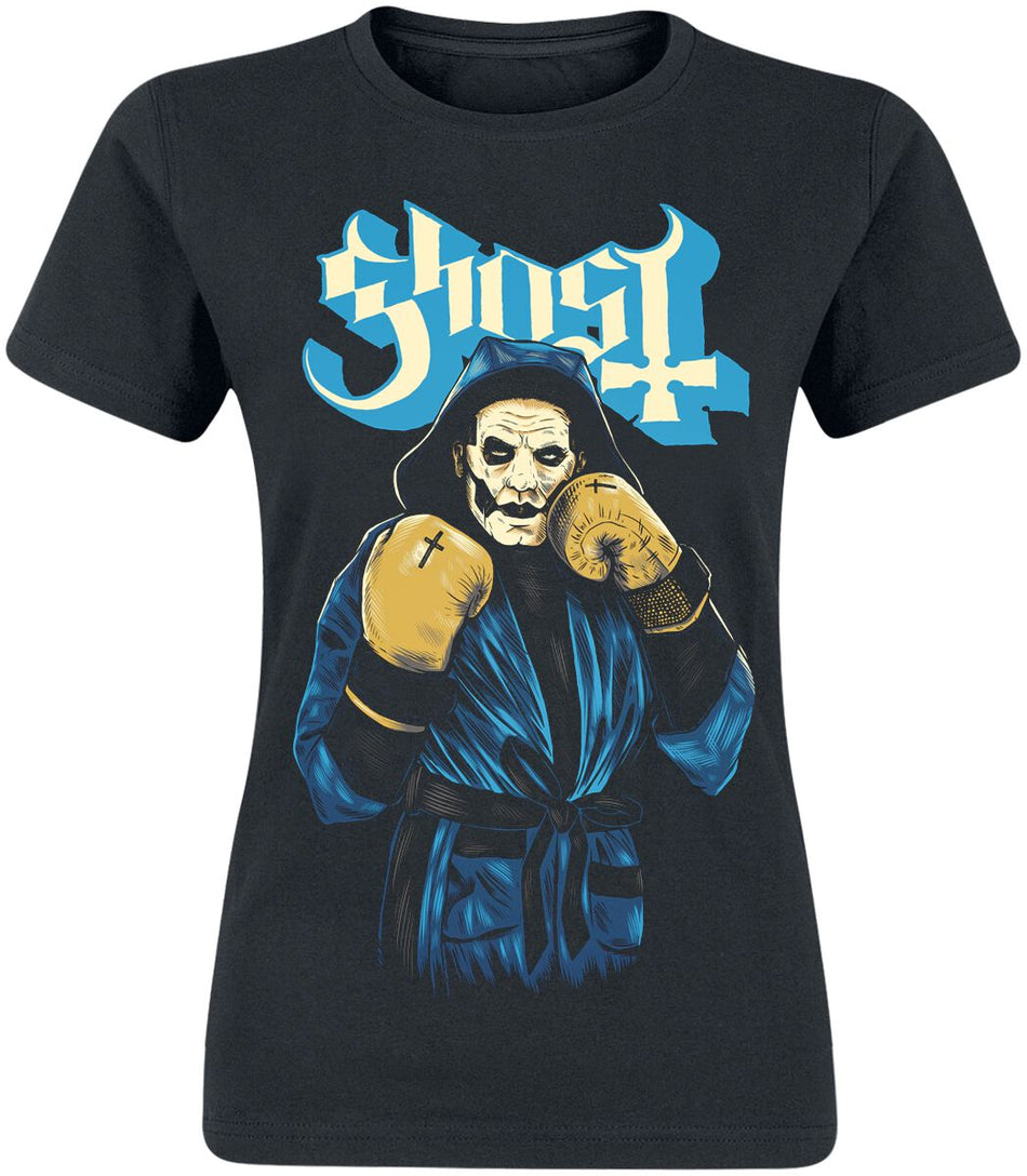 T-Shirt Manches courtes Disney de Ghost - Papa Prize Fighter - M à XL - pour Femme - noir - Ghost