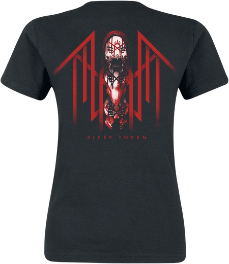 T-Shirt Manches courtes  de Sleep Token - Totem - S à XXL - pour Femme - noir - Sleep Token - View 2