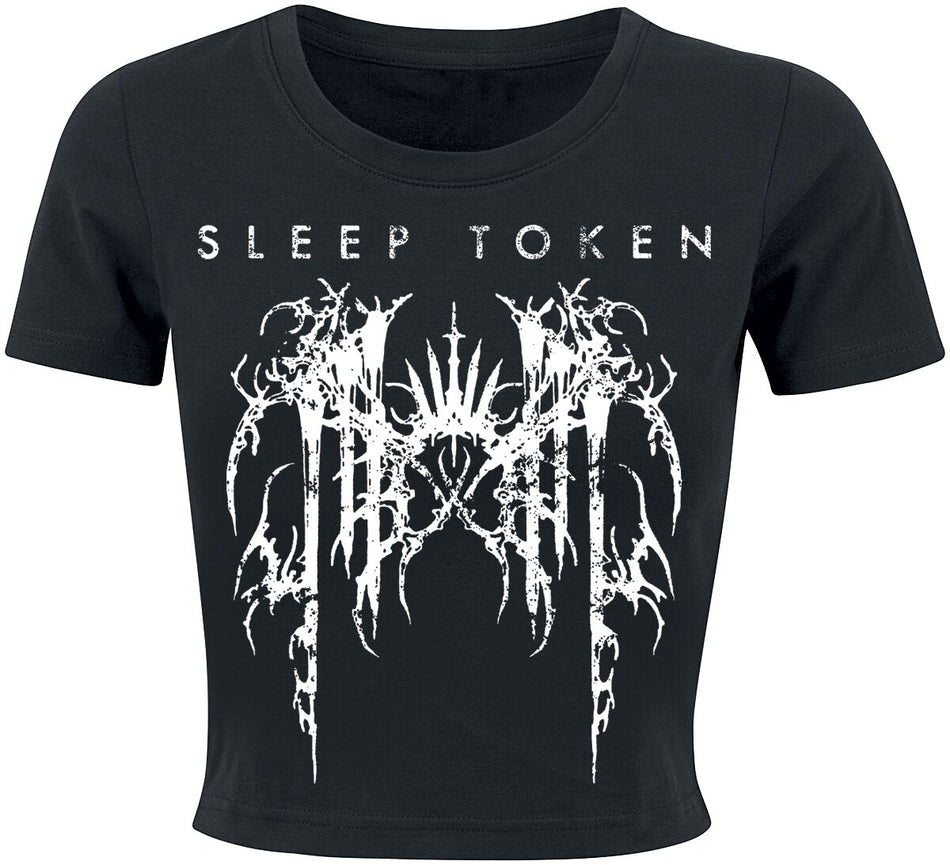 T-Shirt Manches courtes  de Sleep Token - Grunge - S à XXL - pour Femme - noir - Sleep Token