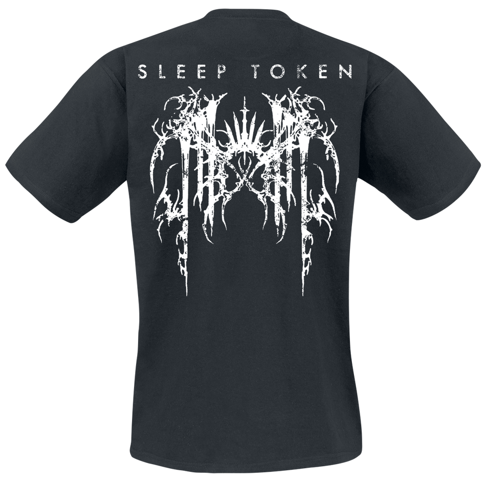 T-Shirt Manches courtes  de Sleep Token - Grunge - S à 4XL - pour Homme - noir - Sleep Token - View 2